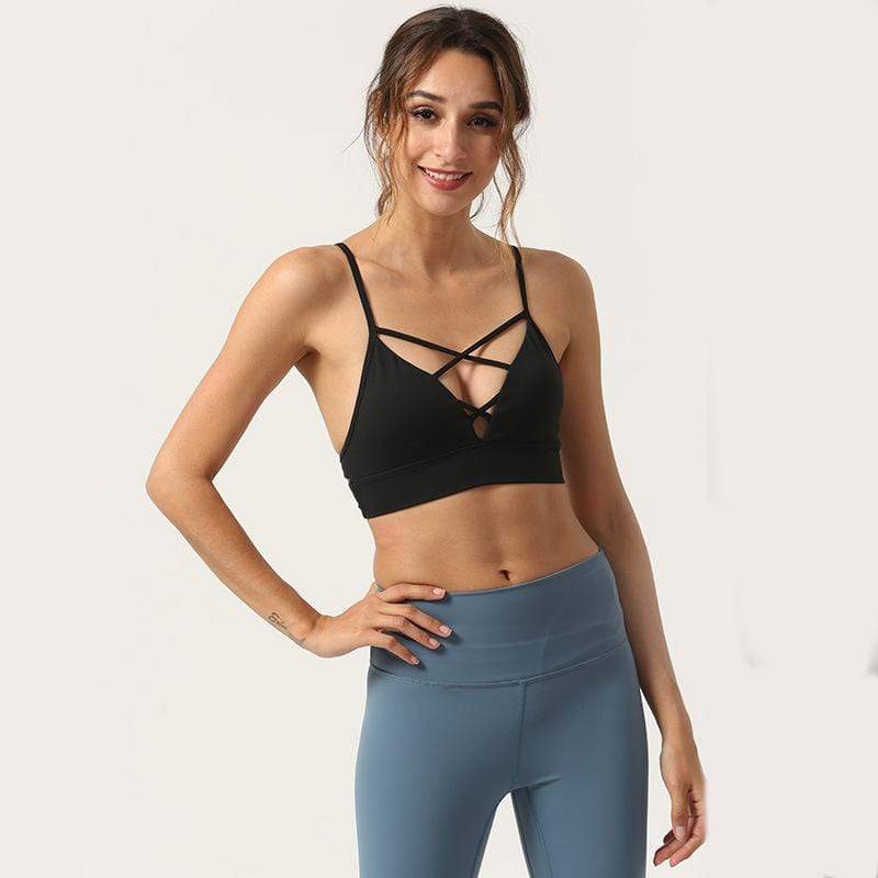 Sexy Quick Dry Low Impact Sports Bra