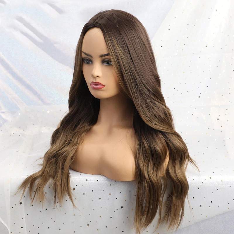 24 Inches Long Synthetic Natural Hair Wigs - Trendycomfy