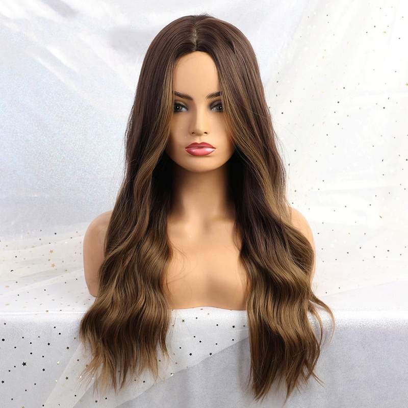 24 Inches Long Synthetic Natural Hair Wigs - Trendycomfy