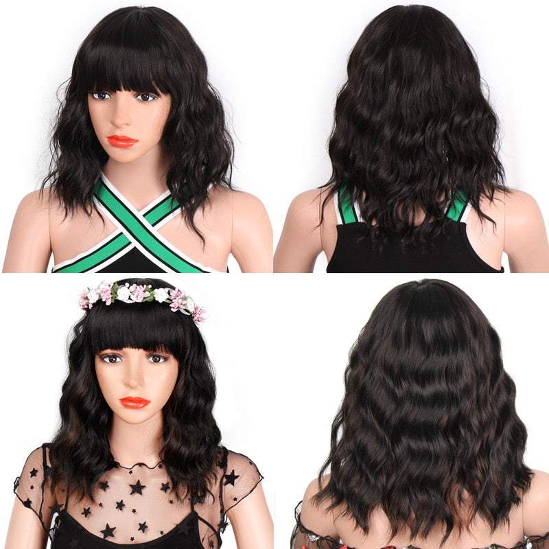 Lolita Synthetic Short Wig - Trendycomfy